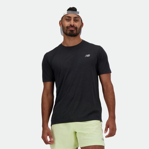 Remera Deportiva New Balance Athletics T Shirt - BLACK