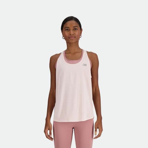 Remera Musculosa Deportiva New Balance Athletics Tank - ROSE
