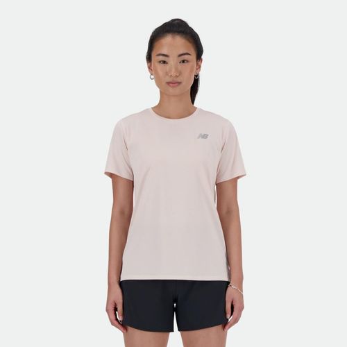 Remera Deportiva New Balance Athletics T Shirt - ROSE