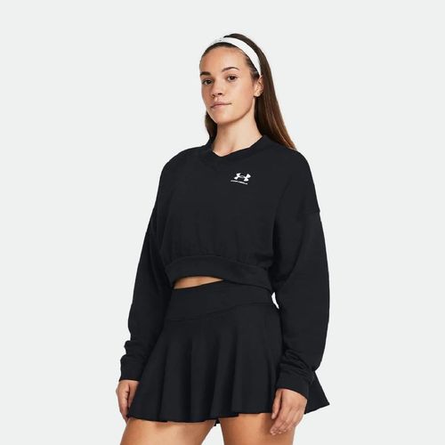 Buzo Under Armour Rival Terry Crew - BLACK