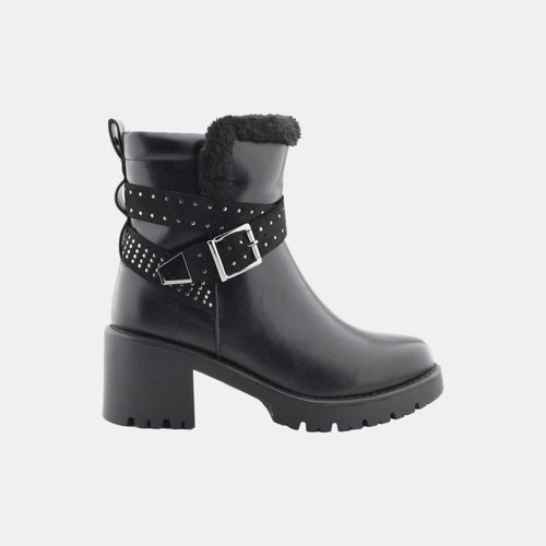 Bota con Abrigo Cata Lady Stork - NEGRO