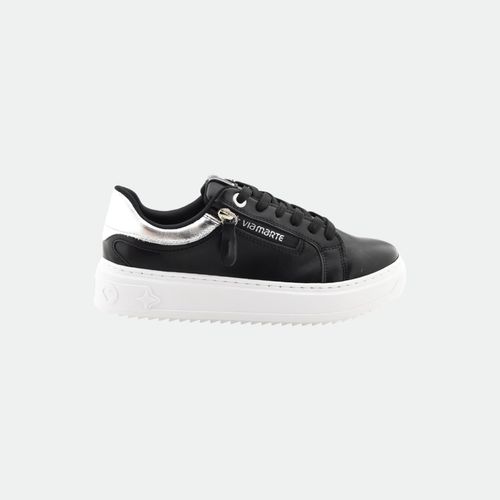 Zapatilla Urbana Vía Marte Ref.206-001 - NEGRO PLATA