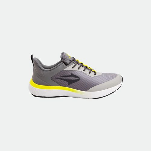 Zapatilla Topper Running Asphalt - CRUDO WOLF GRIS OWL LIMA PRIM