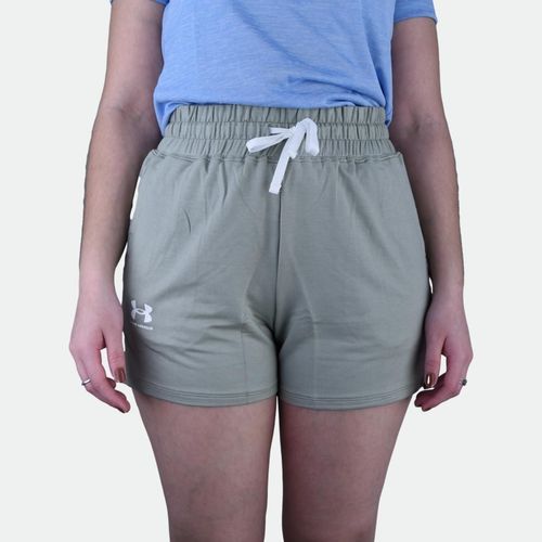 Short Under Armour Rival Terry W - LIGHT GREEN