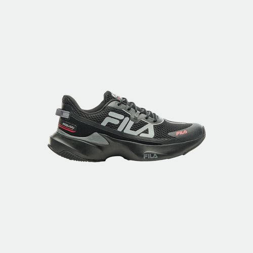 Zapatilla Fila Recovery M - NEGRO CINZA ROJO
