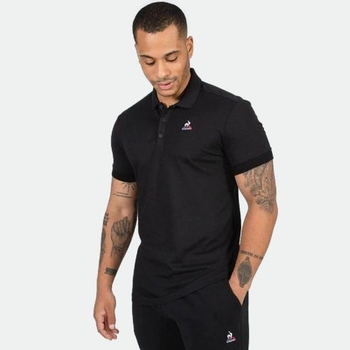 Ess Polo Tee Jersey - BLACK