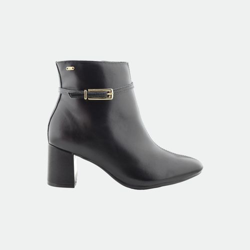 Botineta De Vestir Via Marte - NEGRO CHRL