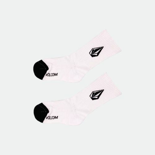 Medias Volcom Solid - BLANCO