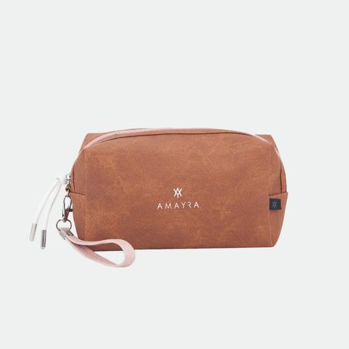 Porta Cosmético Amayra Chico - Art 67.e939 - LADRILLO