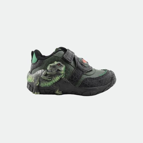 Zapatilla Dino Park - NEGRO VERDE CROCCO
