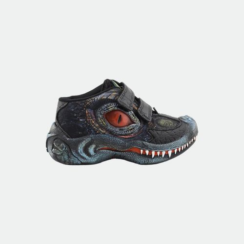 Zapatilla Dino Gurises - NEGRO CMB
