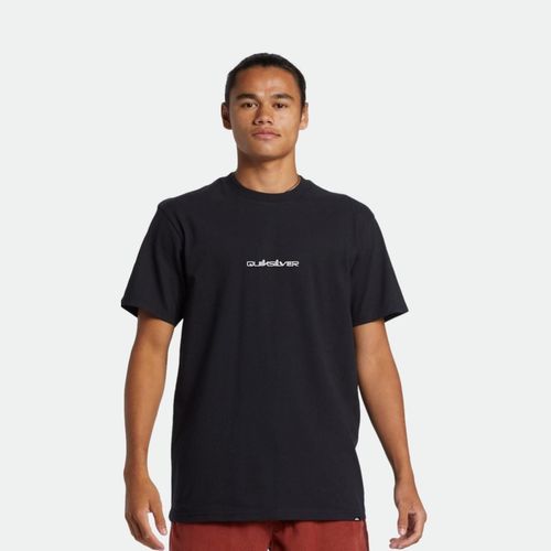Remera Quiksilver Omni Logo Hombre - NEGRO