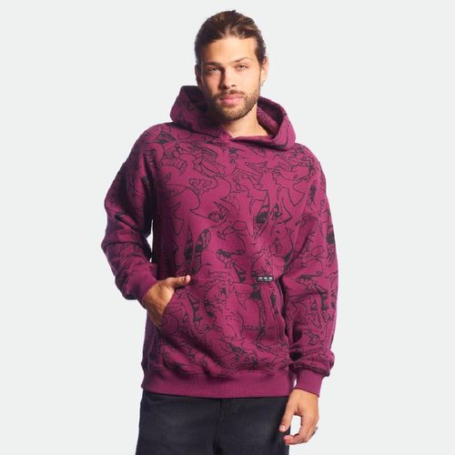 Buzo Rip Curl Energy Print - VIOLETA NEGRO