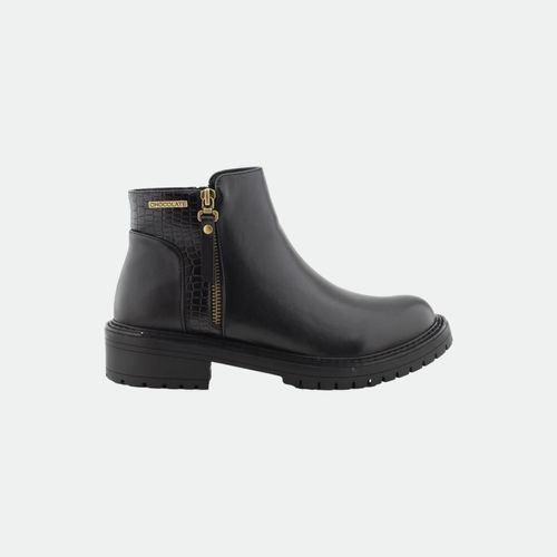 Bota Urbana Lisa Chocolate - Art ch25039 - NEGRO CROCCO VIN