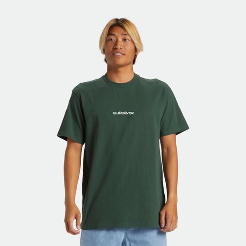 Remera Quiksilver Omni Logo Hombre - VERDE