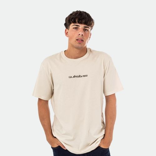 Remera Quiksilver Omni Logo Hombre - BLANCO