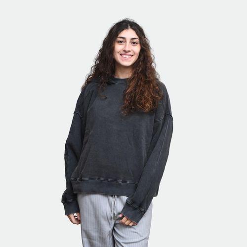 Buzo Canguro Wash Unimog Mujer - GRIS TOPO