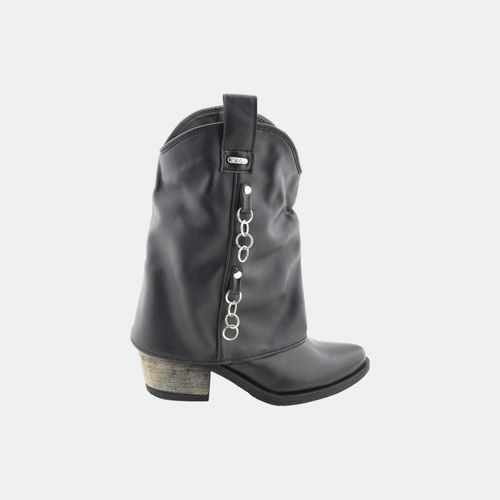 Bota Texana Ana Anca Y Co - NEGRO
