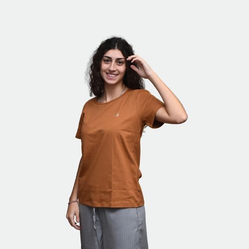 Remera Sra Smith S25 Elepants - CARAMELO