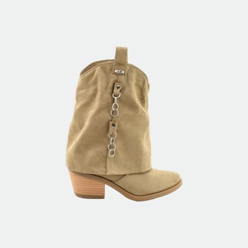 Bota Texana Ana Anca Y Co - TAUPE