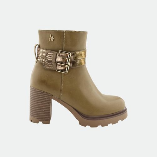 Bota De Vestir Kimey Lady Stork - TAUPE