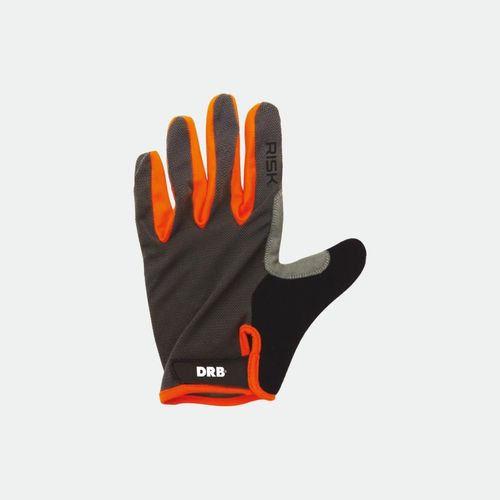 Guante De Ciclismo Risk Drb - GRIS NARANJA