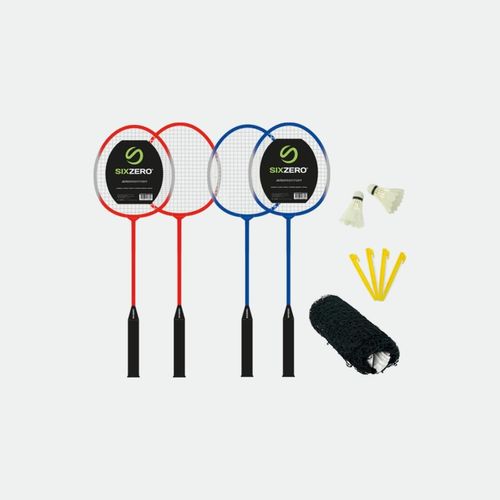 Set Badminton Adulto Sixzero - AZUL VERDE