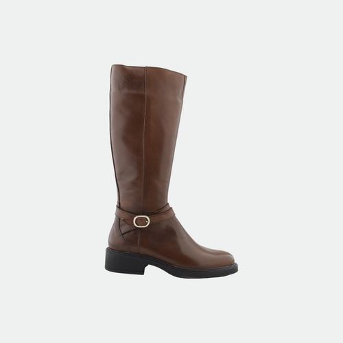 Bota Caña Alta Firenze Blengio - CAOBA