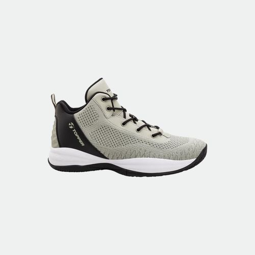 Zapatillas Topper Candun - GRIS CASTOR NEGRO