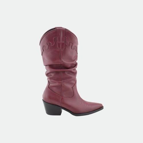Bota Texana Arruchada Tokyo Bulgaria - BORDO