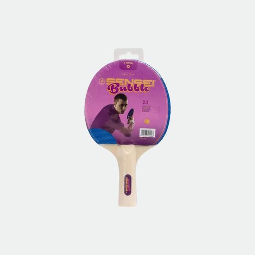 Paleta Ping Pong Bubble Sensei 1 Star - AZUL ROSA