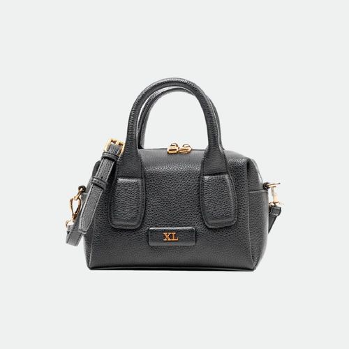 Cartera Baúl Mini Donny XL Extra Large - NEGRO
