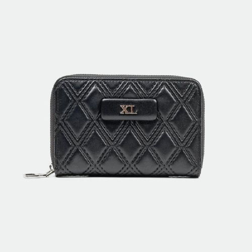 Billetera Corta Damy XL Extra Large - NEGRO