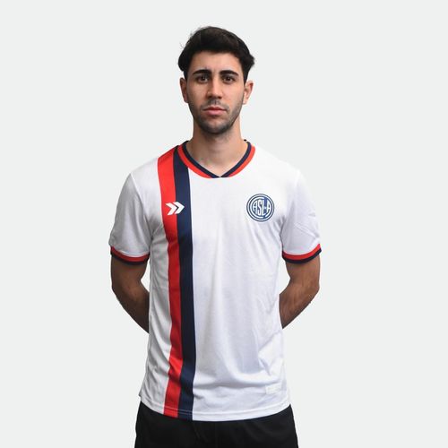 Camiseta San Lorenzo Away Kit - BLANCO