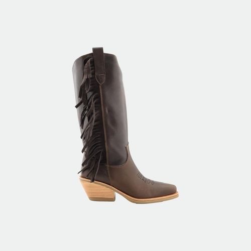 Bota Texana Caña Alta Bulwark - CHOCOLATE