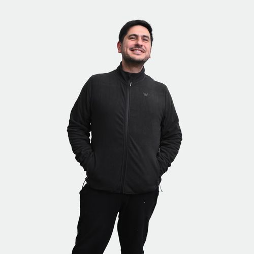 Campera Micropolar Hang Loose Fawn - GRIS OSCURO