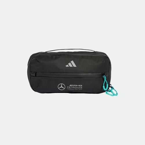 Riñonera Adidas Mercedes F1 - BLACK REFLECTIVE SILVER SEMI MINT RUSH