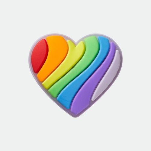 Jibbitz (Varios Modelos) - PRIDE RAINBOW HEART