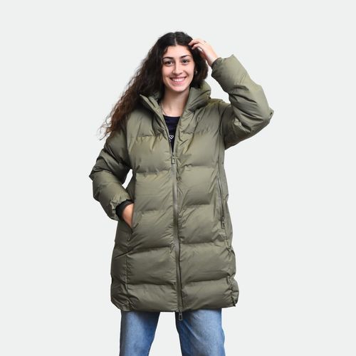 Campera Larga No Brand Mujer - VERDE MUSGO