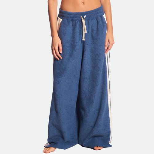 Pantalón Rip Curl Jogger Wide Towell Frizado - AZUL