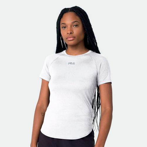 Remera Deportiva Fila Bio III - BLANCO