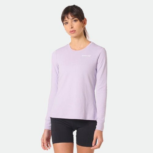 Camiseta Térmica Babolat Exercise Mujer - BRIGHT LILAC