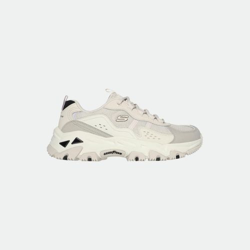 Zapatilla Skechers D Lites Hiker W - NATURAL LEATHER MULTI