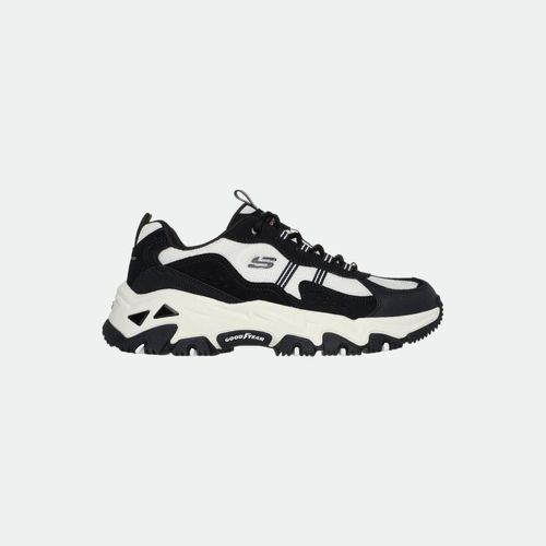 Zapatilla Skechers D Lites Hiker W - BLACK WHITE