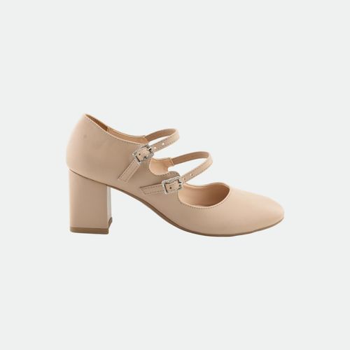 Zapato Mary Jane Chocolate - TAUPE
