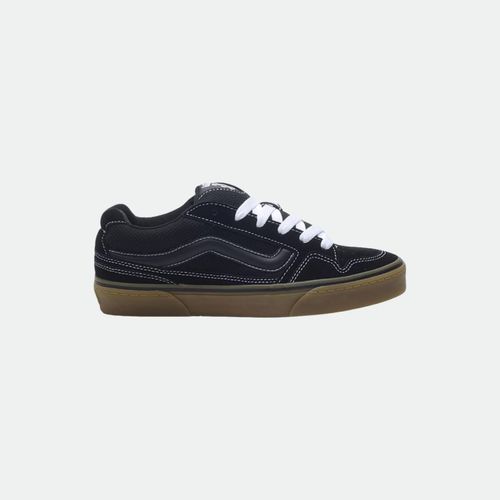 Zapatilla Caldrone Suede Vans Mujer - BLACK GUM