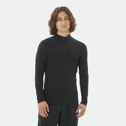 Remera Salomon Térmica - DEEP BLACK