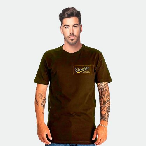 Remera Dc Shoes The Classic Hombre - CHOCOLATE
