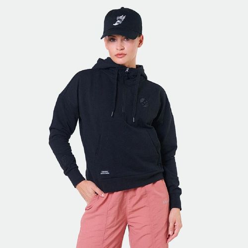 Buzo Saucony Con Capucha Recovery Zip Mujer - BLACK