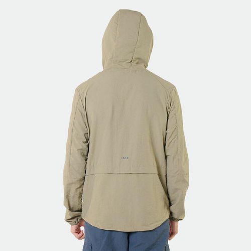Campera Rompeviento Saucony Hombre - DARK BEIGE